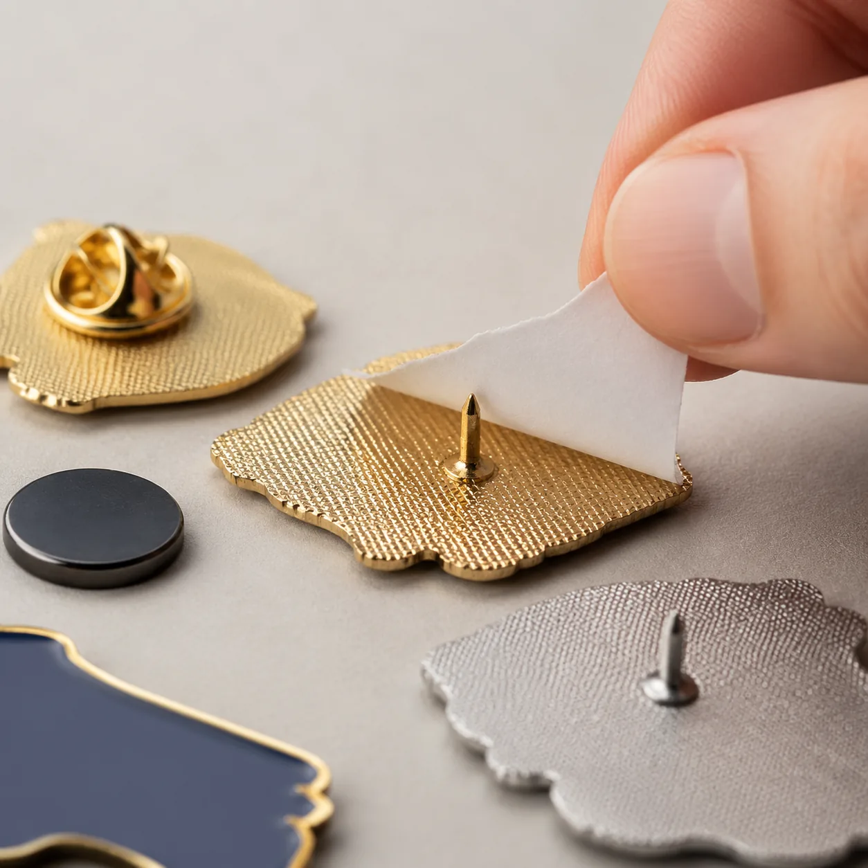 Adhesive Specs for Custom Magnets, Badges and Nameplates