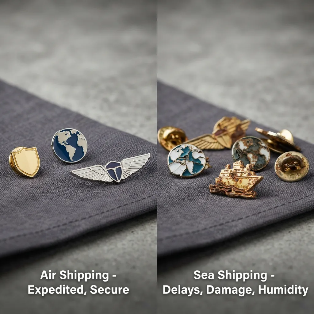 Air vs Sea Shipping Failures in Custom Metal Orders