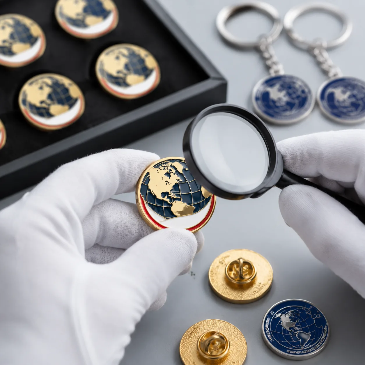 AQL Inspection Plans for Custom Pins, Coins and Keychains