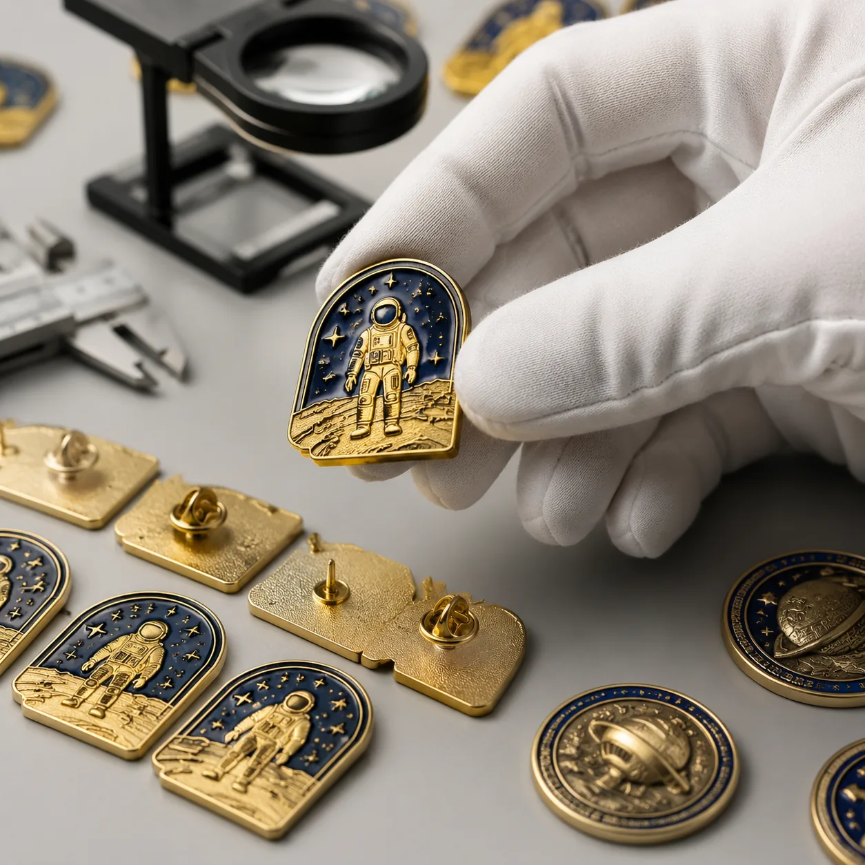 AQL Inspection Plans for Custom Pins, Coins and Keychains