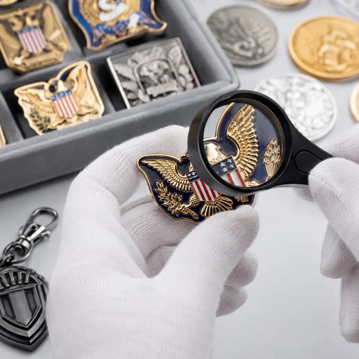 AQL Inspection Plans for Custom Pins, Coins and Keychains