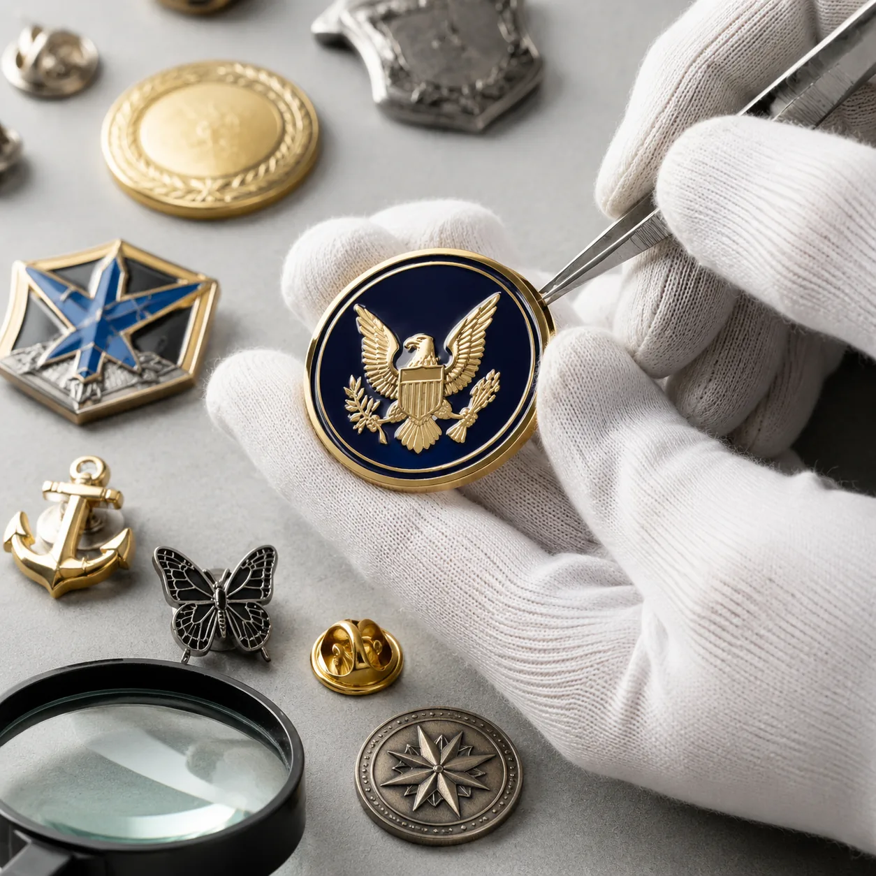 AQL Inspection Specs for Custom Pins, Coins and Keychains