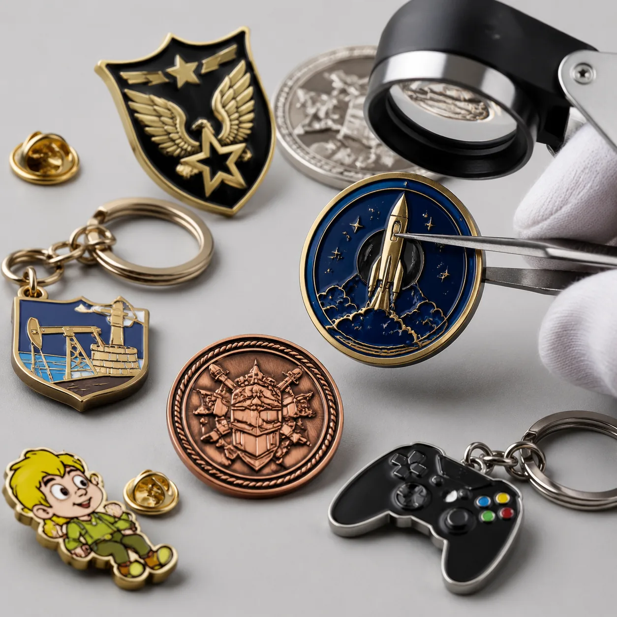 AQL Inspection Specs for Custom Pins, Coins and Keychains