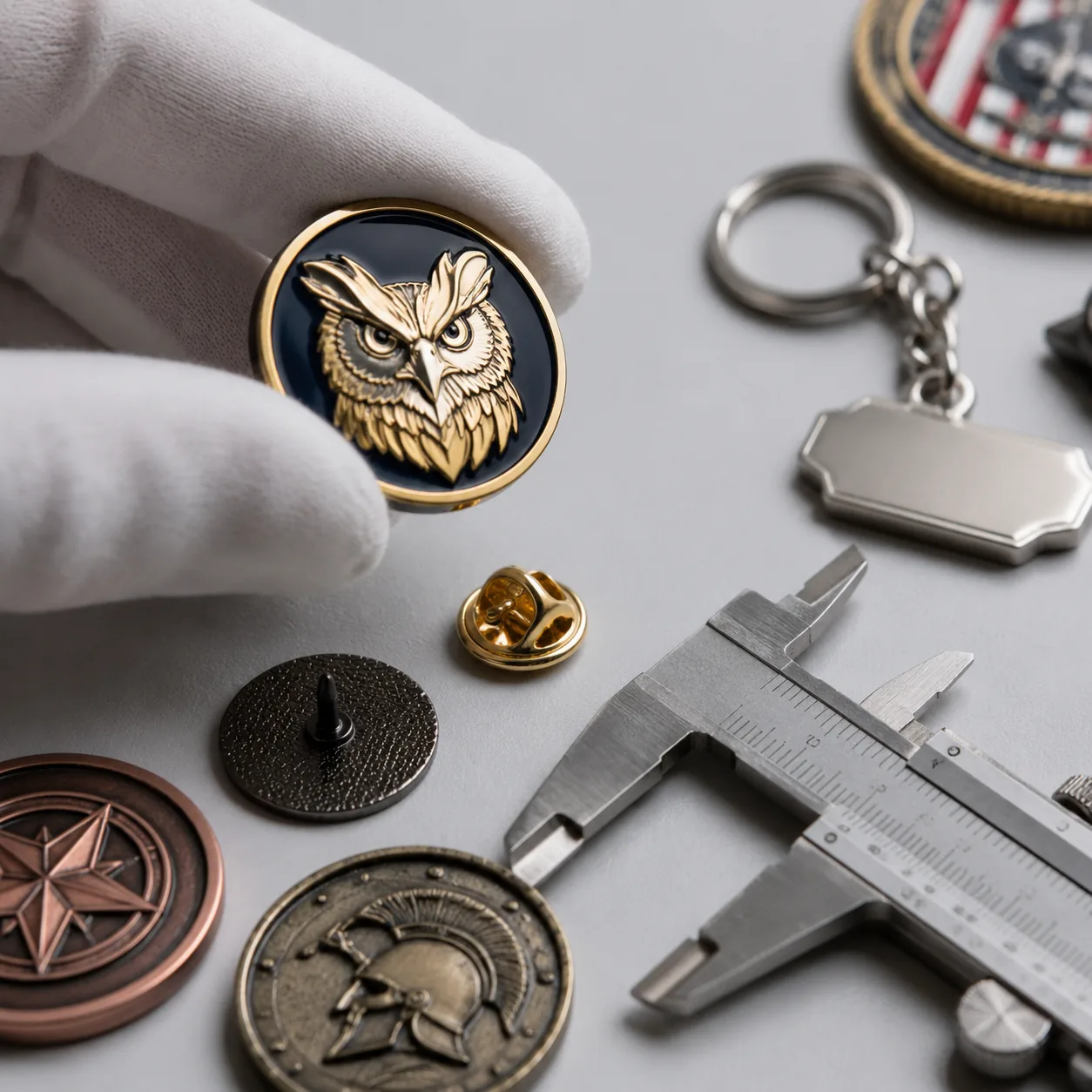 AQL Inspection Specs for Custom Pins, Coins and Keychains