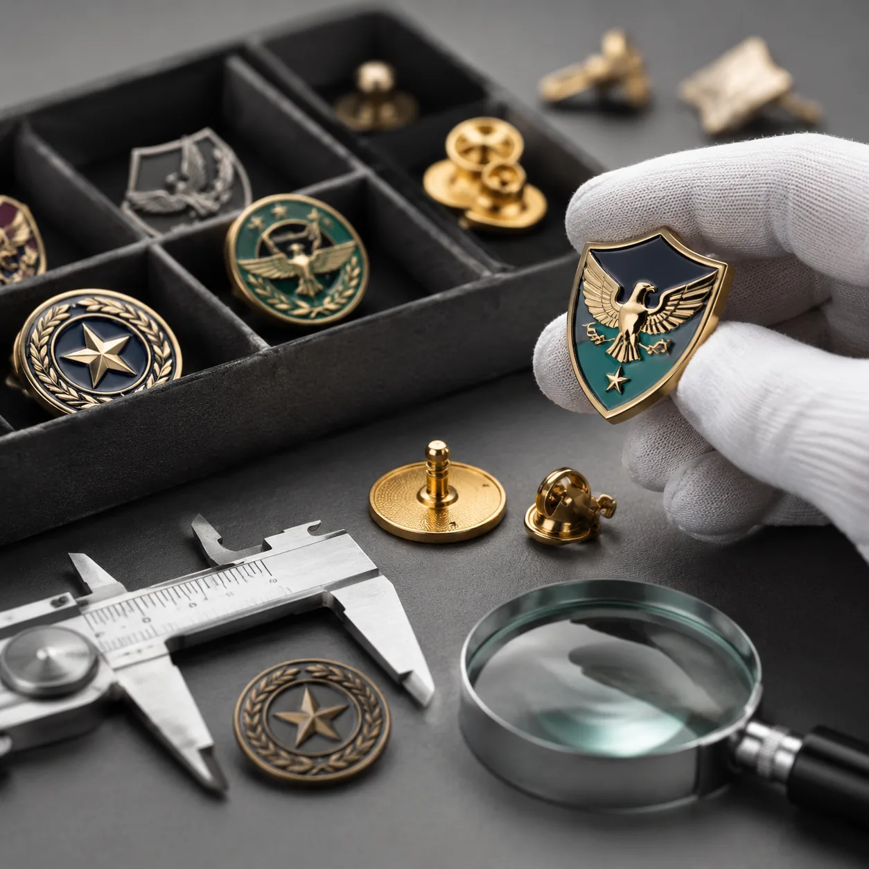 AQL Inspection Specs for Custom Pins, Coins and Keychains