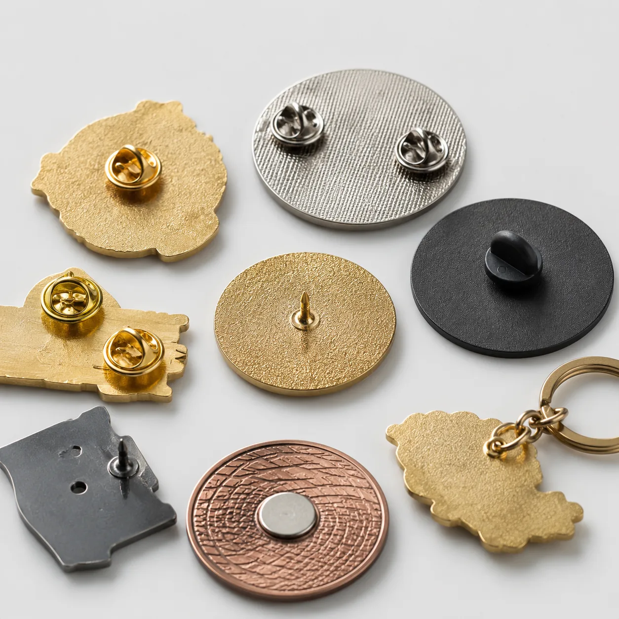 Backstamp Specs for Custom Pins, Coins and Badges