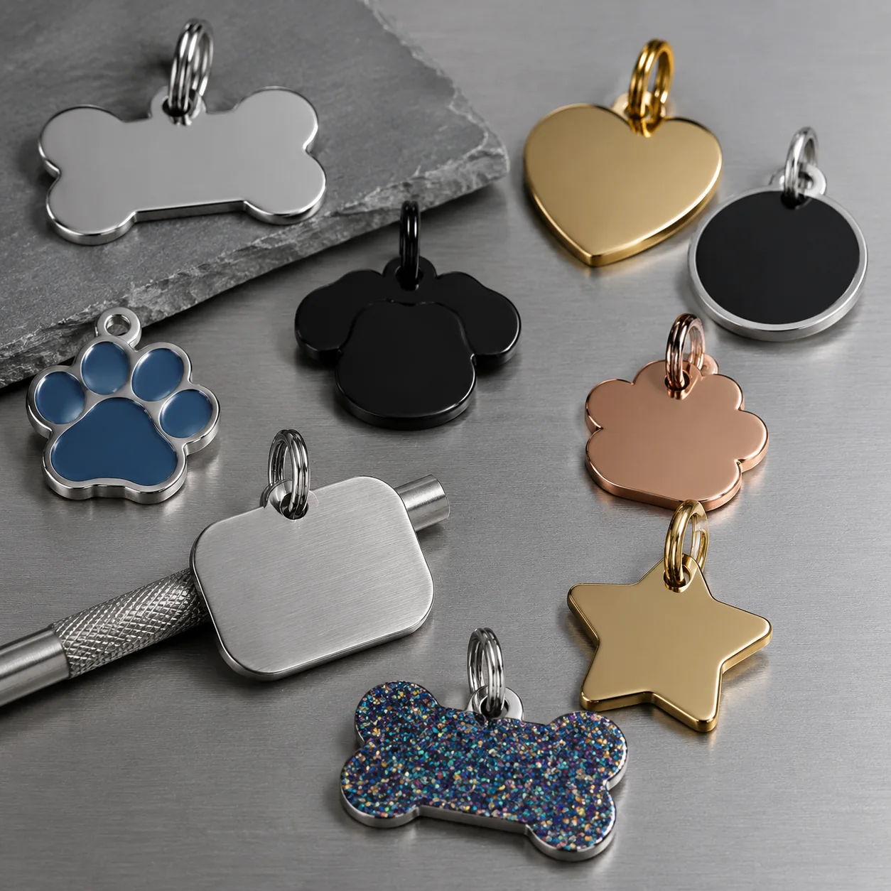 Blank Pet Tag Inventory Planning for Retail Engraving