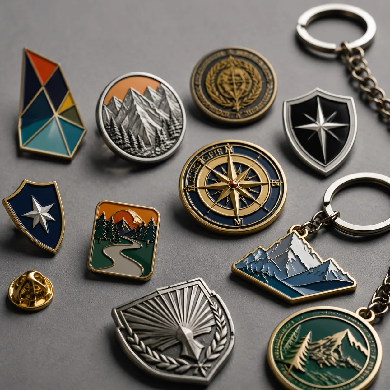 Choosing Between Enamel, Metal, PVC, or Print for Promo Items