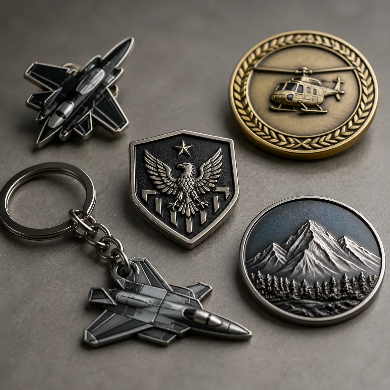 Choosing Between Pin, Patch, Coin, or Keychain