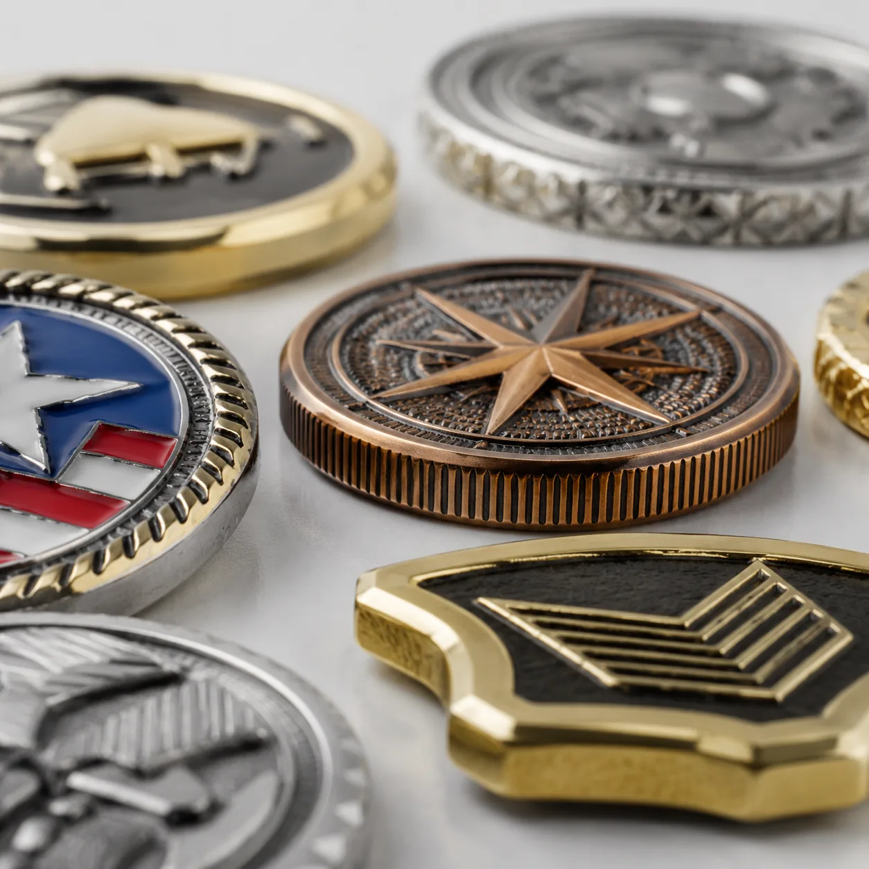 Edge Finishing Specifications for Metal Pins, Coins and Keychains