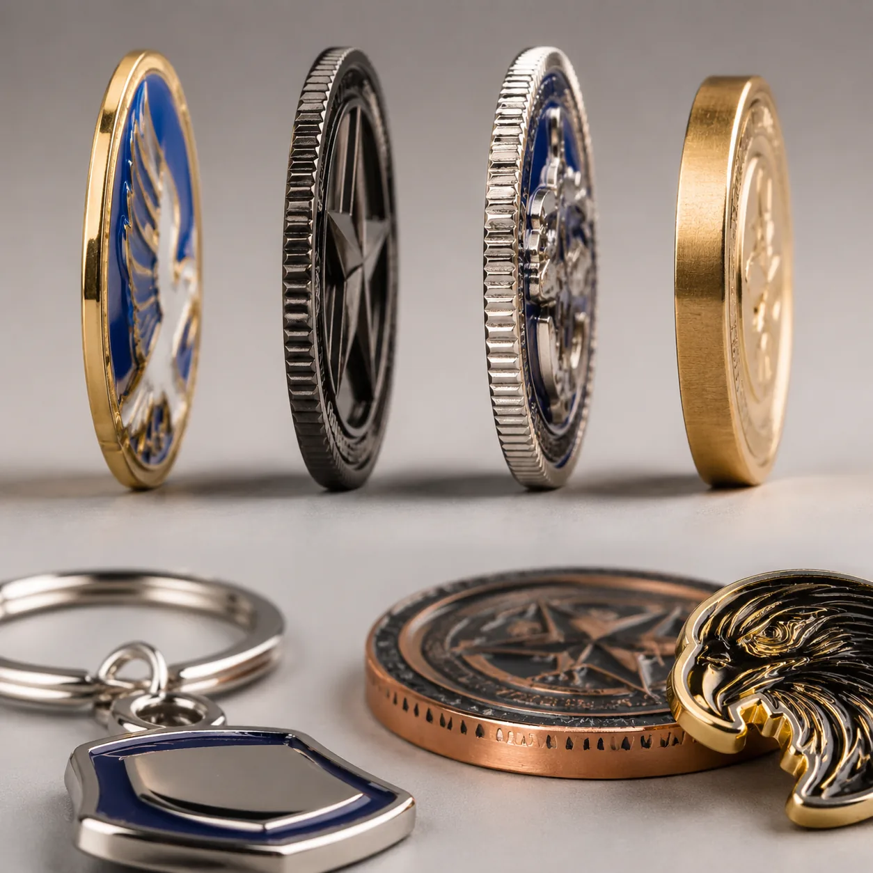 Edge Finishing Specs for Pins, Coins and Keychains