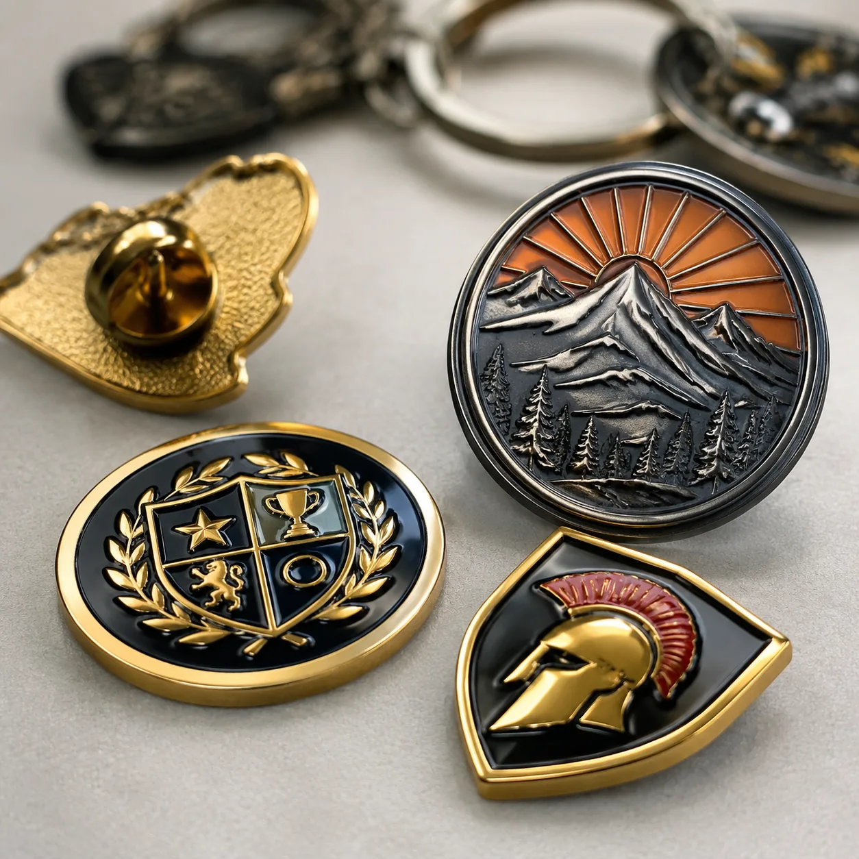 Enamel Pins vs Printed Badges for Bulk Brand Orders
