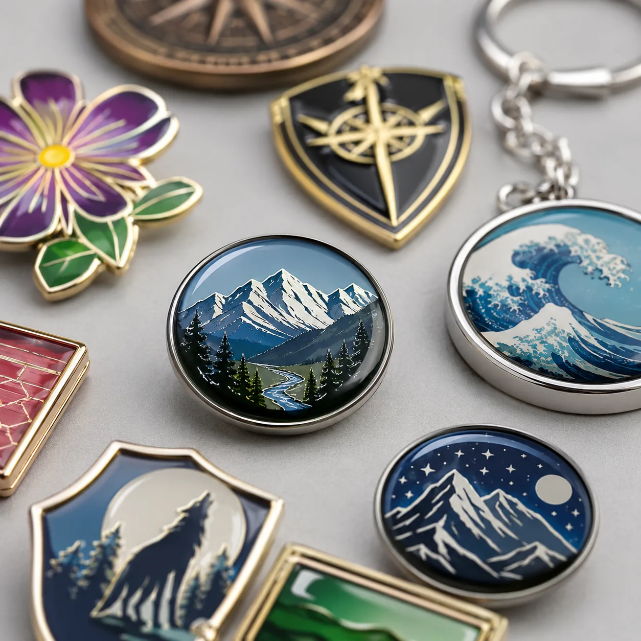 Epoxy Dome Coating for Pins and Keychains: Buyer Specs