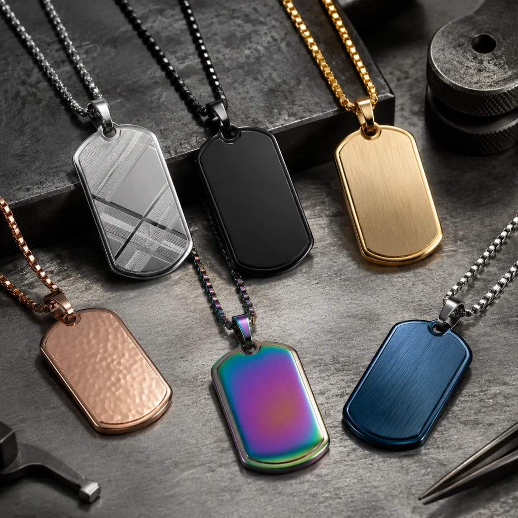 Fashion Dog Tag Pendants: Finishes That Move the Product Upmarket