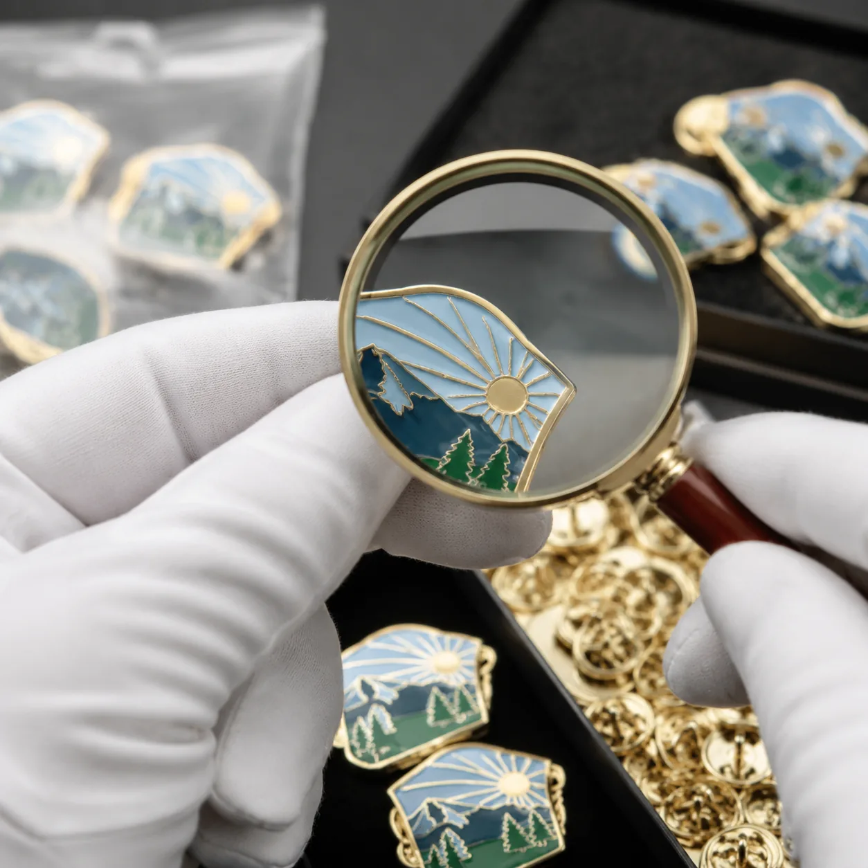 Final Inspection AQL for Custom Pins and Keychains