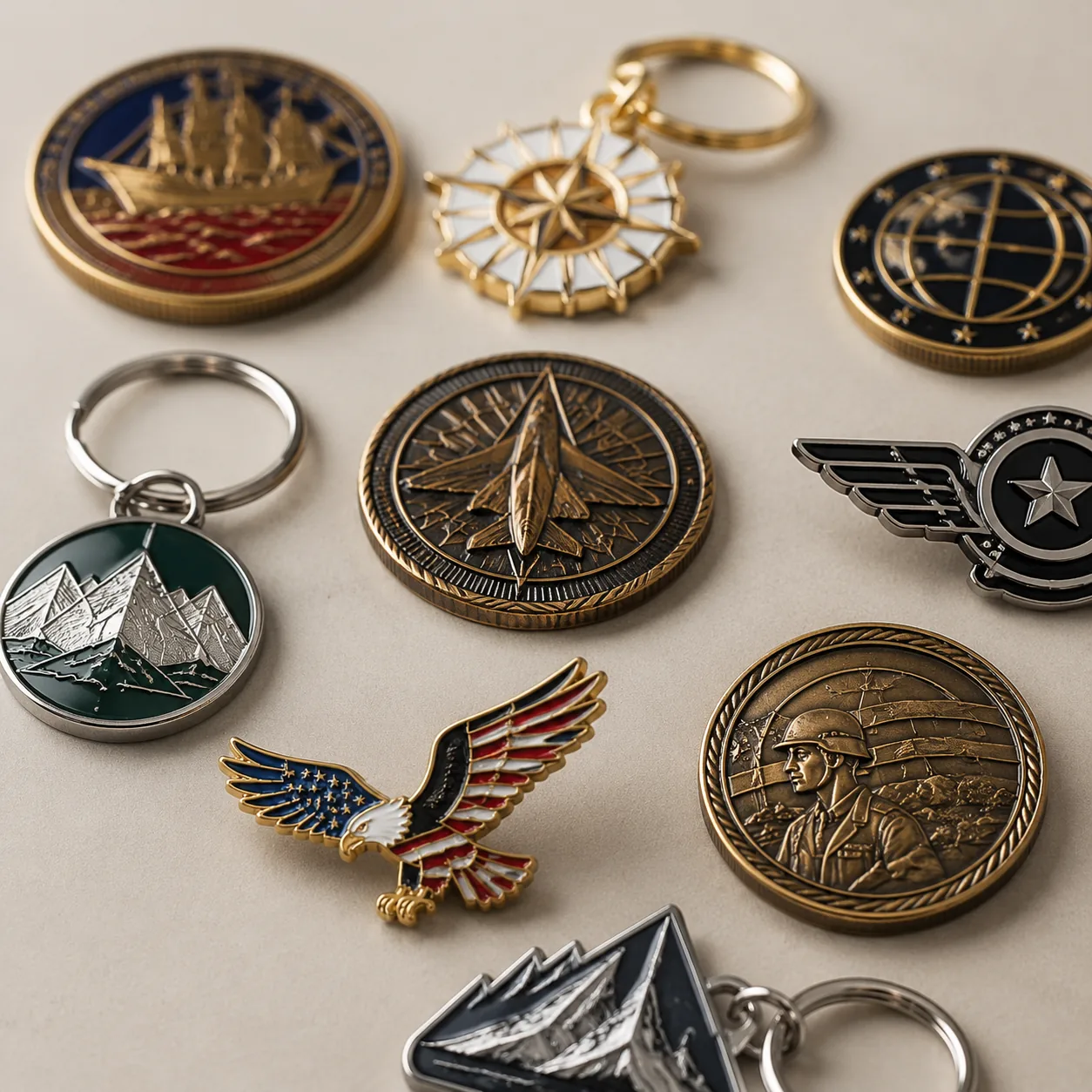 First Import Cost Map: Pins, Coins, Keychains and Patches