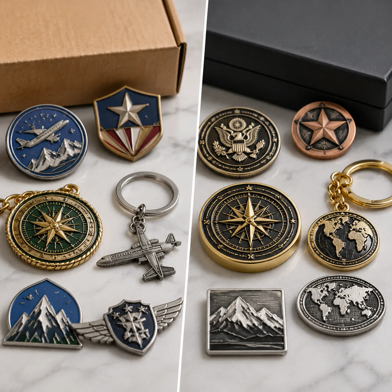 FOB vs DDP for Custom Pins, Coins and Keychains