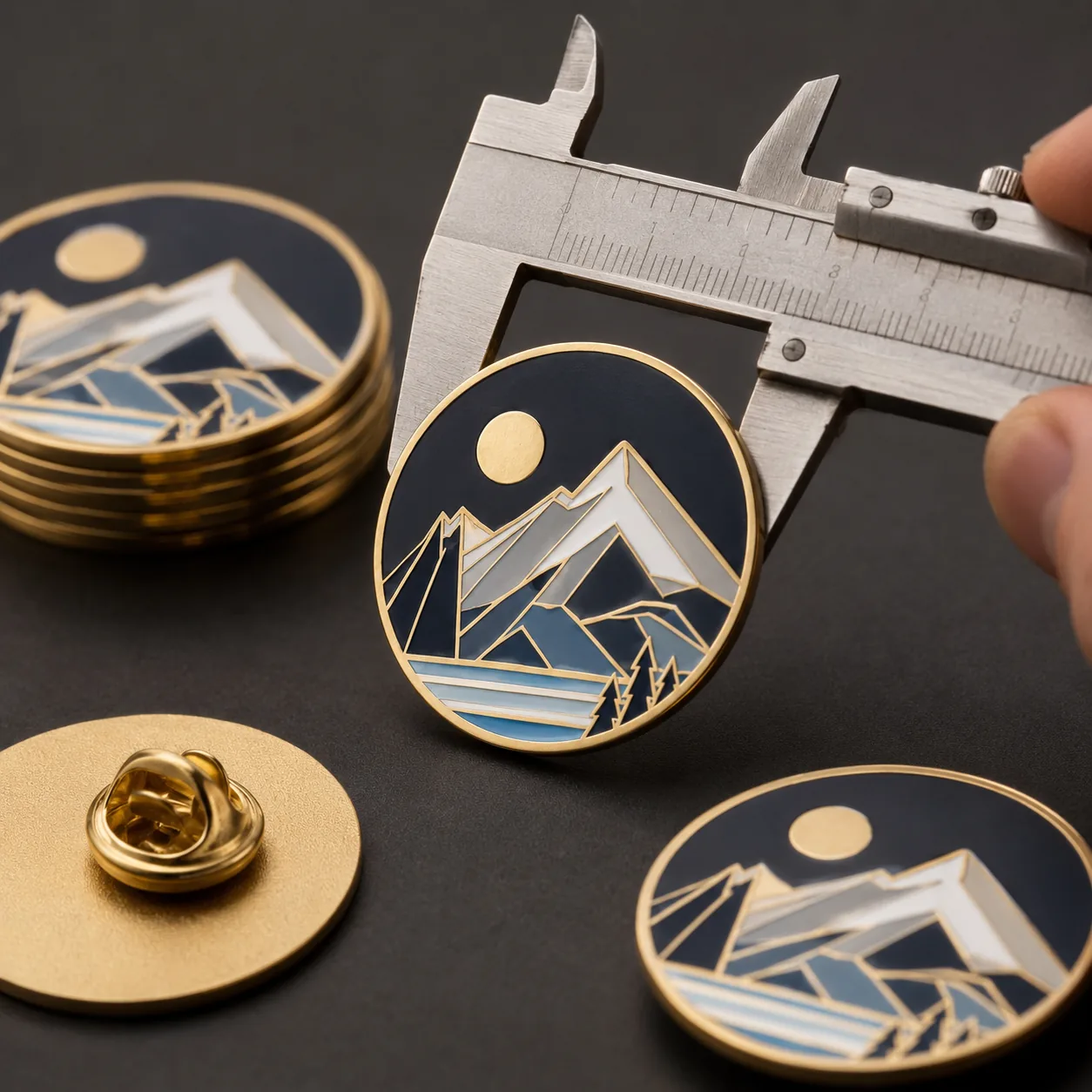 Golden Sample Control for Custom Metal Giveaways