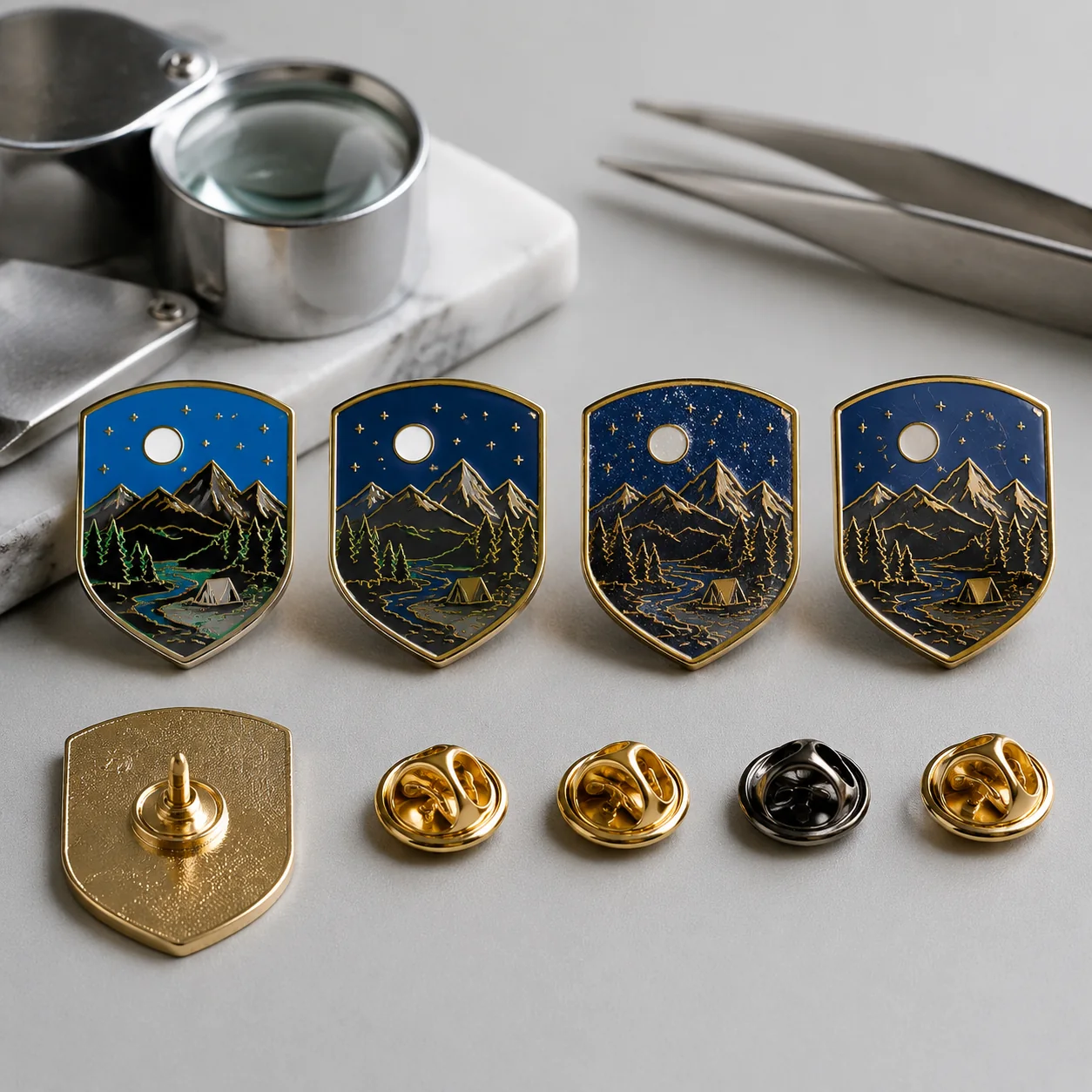 Hard Enamel Pin Quality Inspection: Polish, Pits, Scratches, and Edges
