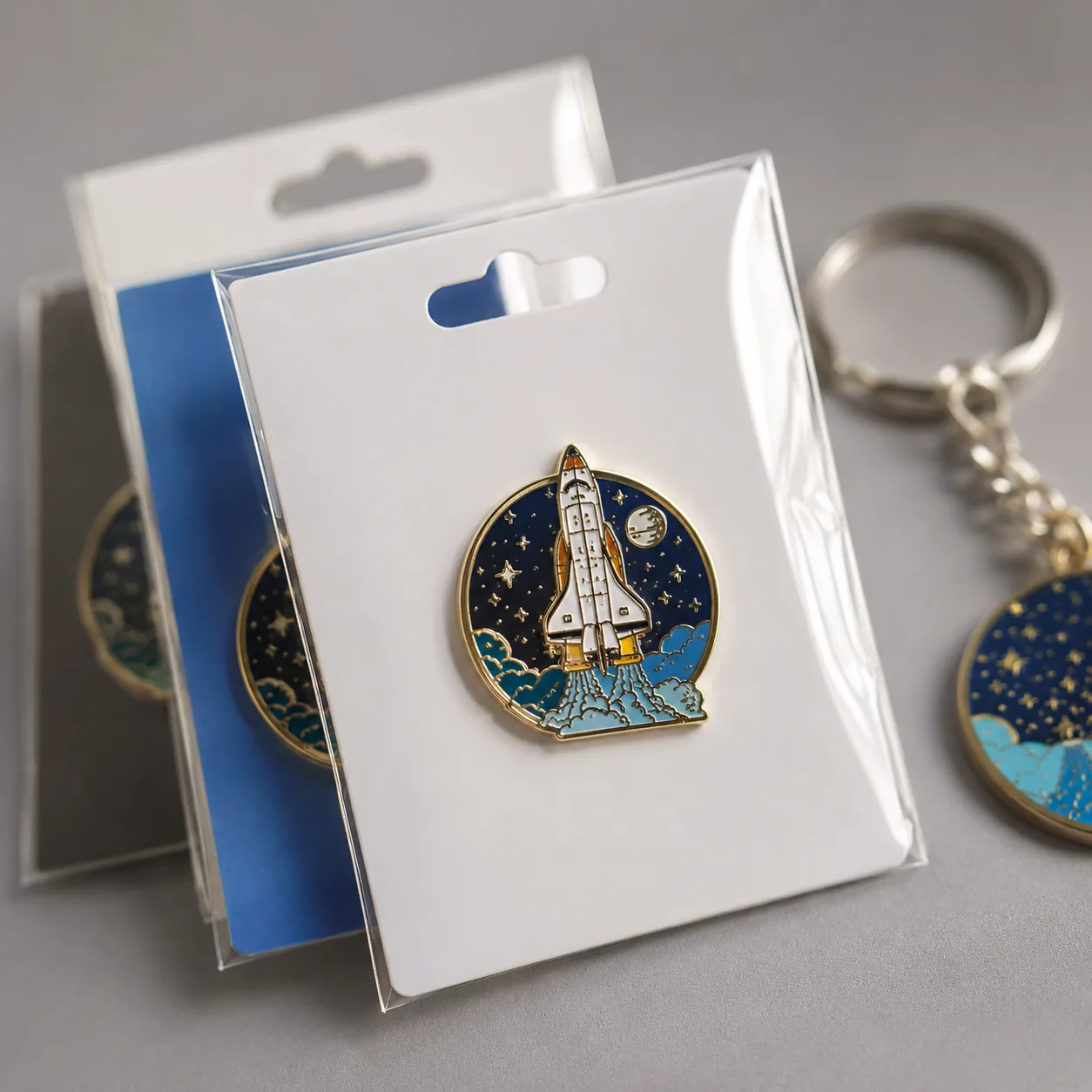 How to Specify Retail-Ready Header Cards for Pins and Keychains