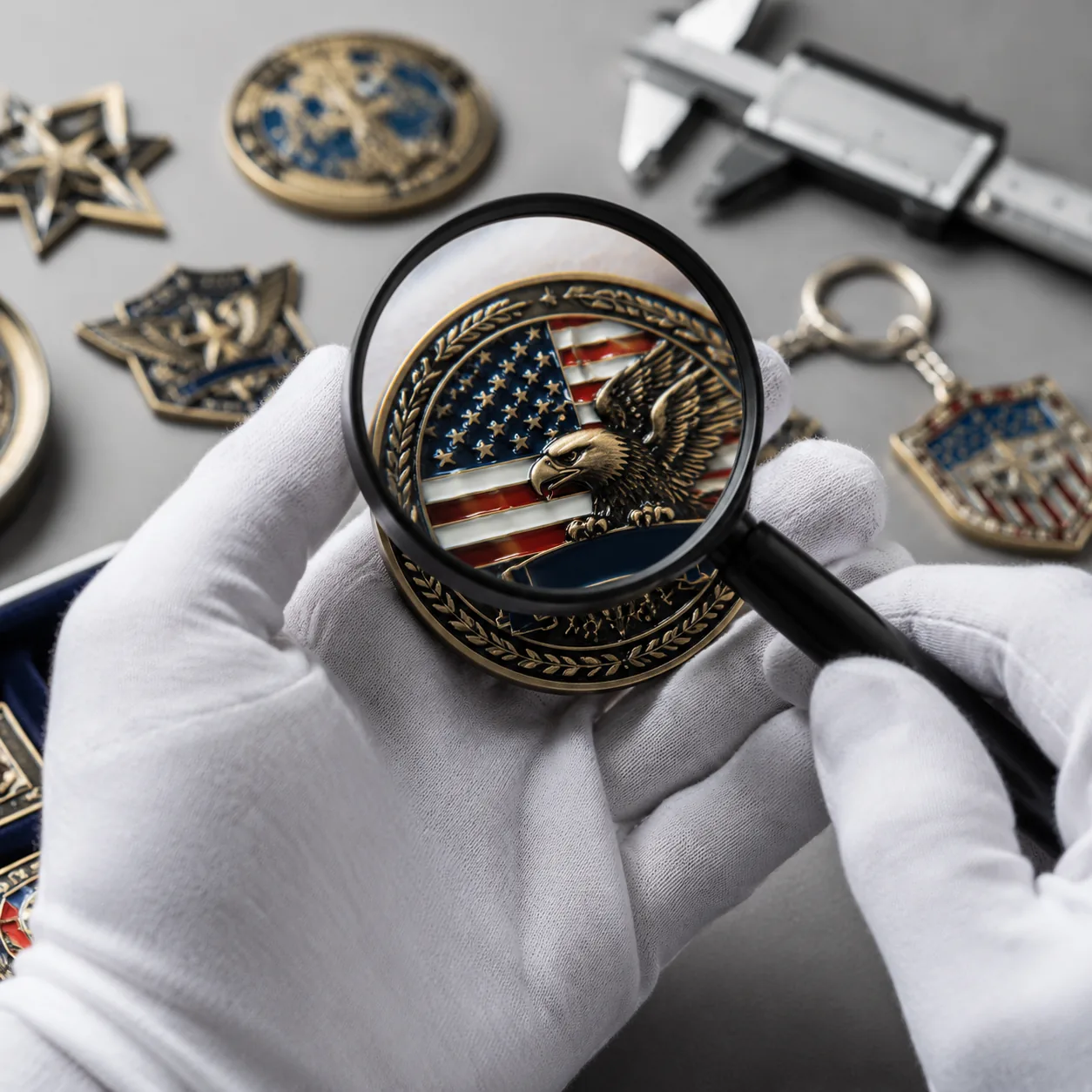 Incoming Inspection Plan for Custom Pins, Coins and Keychains