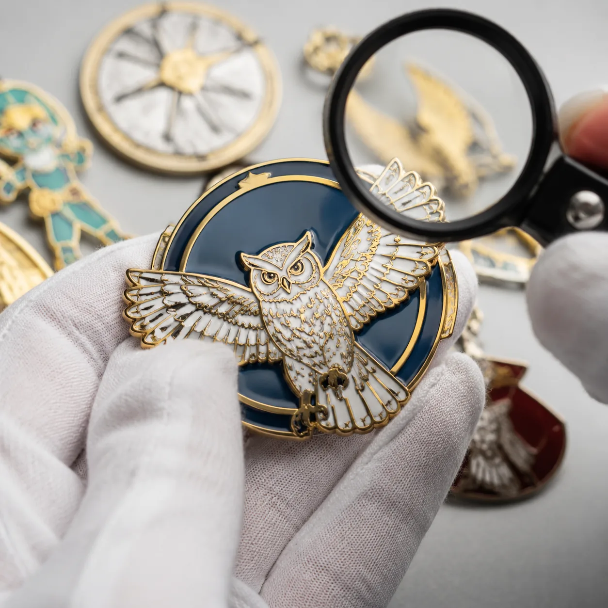Inspection Plans for Custom Pins, Coins and Keychains