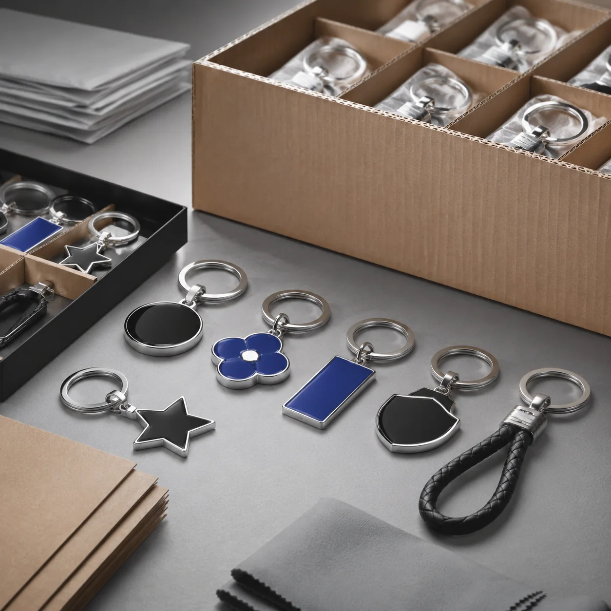 Keychain Carton Packing Guide: Counts, Separators, and Label Controls
