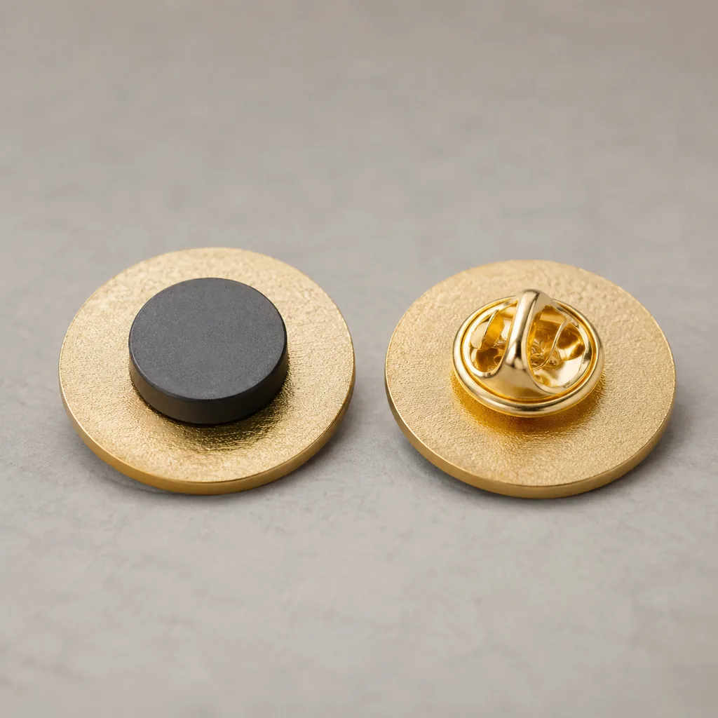 Magnet Backing vs Clutch Backing for Pins: Buyer Specs