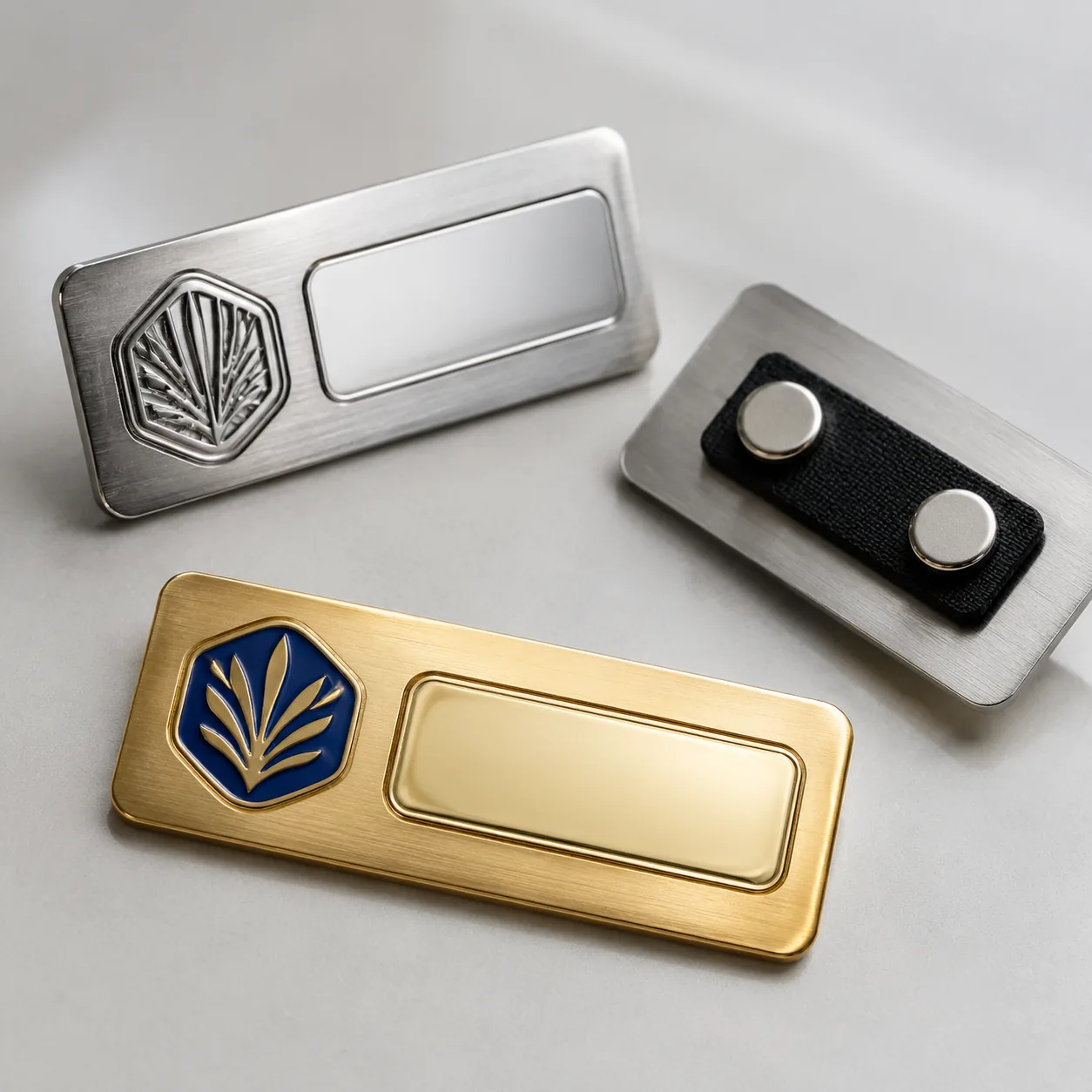 Custom Name Badges Guide: Magnetic vs Pin, Reusable vs Engraved