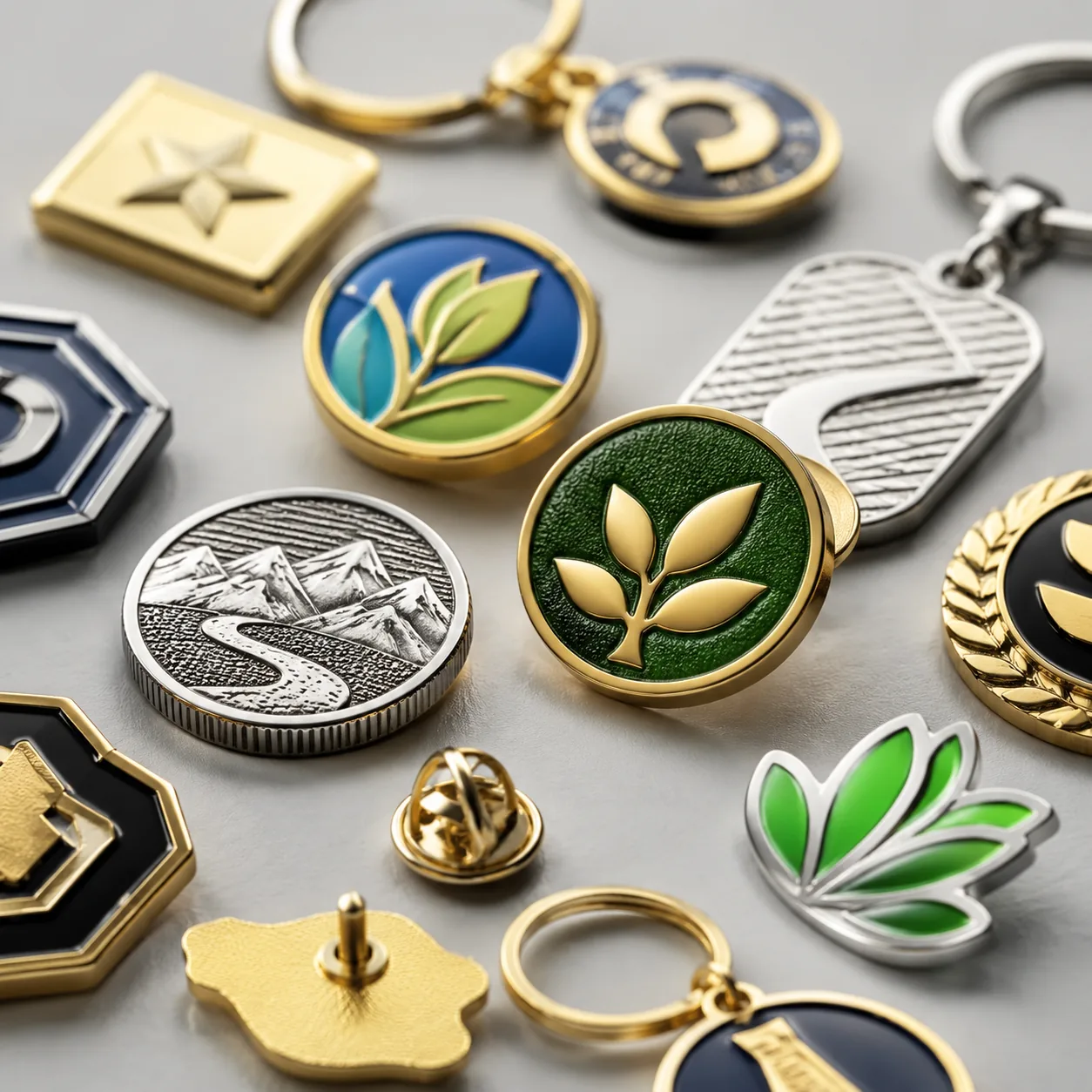 Nickel-Free Specs for Custom Pins, Badges and Keychains