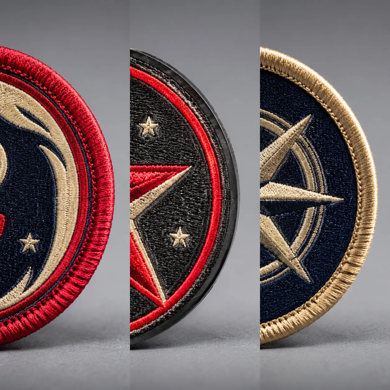 Patch Border Specs: Merrowed, Heat-Cut or Satin Stitch