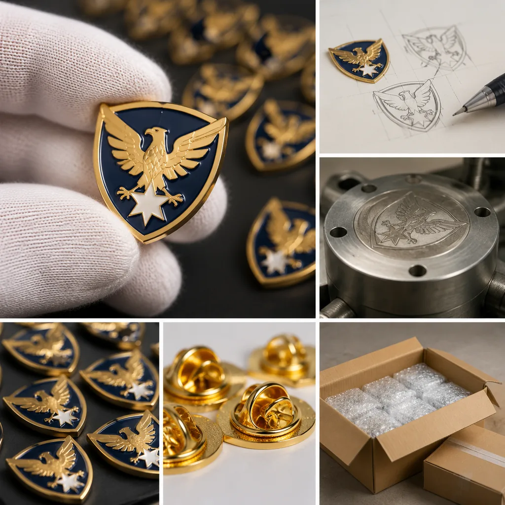 Retail Brooch Sourcing: RFQ to Bulk Shipment
