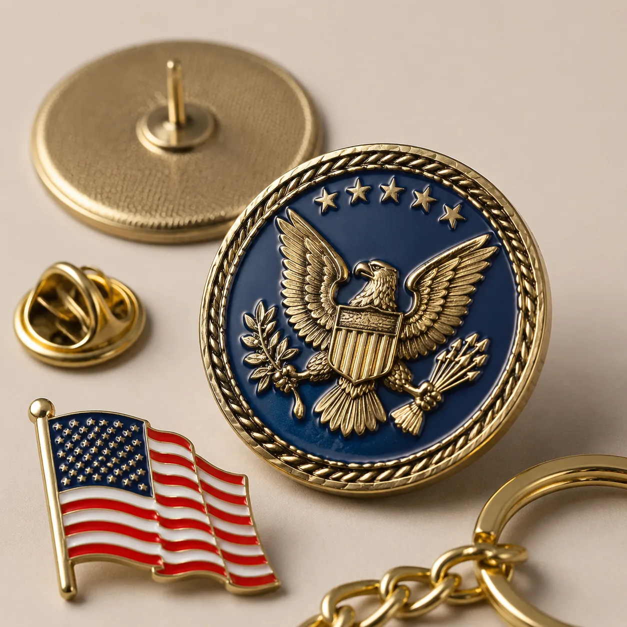 Retail Label Specs for Custom Pins, Coins and Keychains