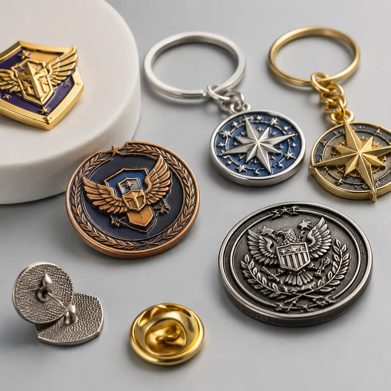 Retail-Ready Label Specs for Custom Pins, Coins and Keychains