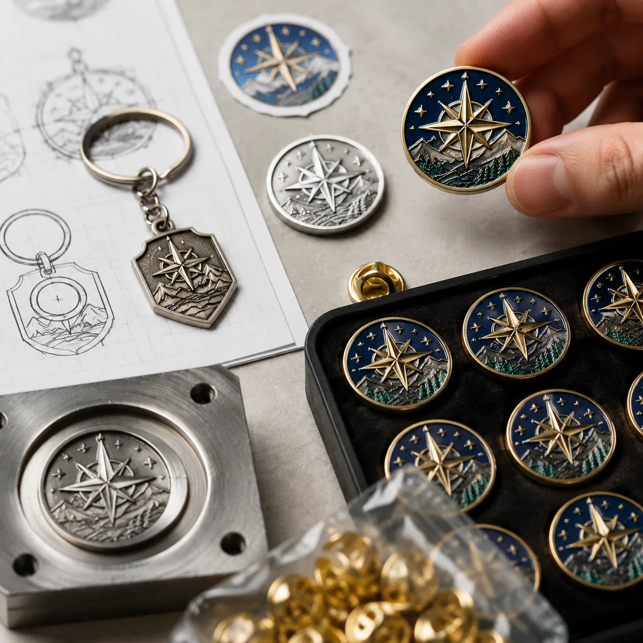 RFQ to Bulk: A Sourcing Workflow for Custom Pins