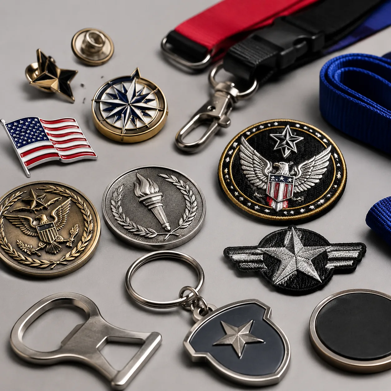 Rush Orders in 2026: Pins vs Coins vs Patches vs Lanyards