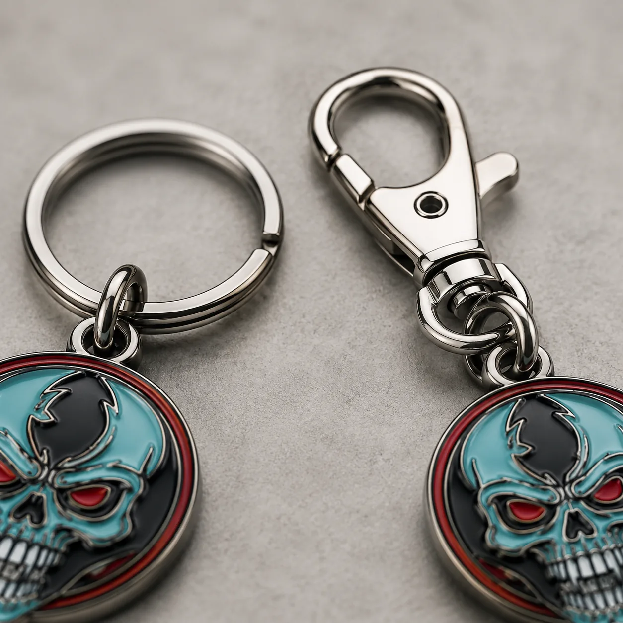 Split Rings vs Lobster Clasps for Custom Keychains