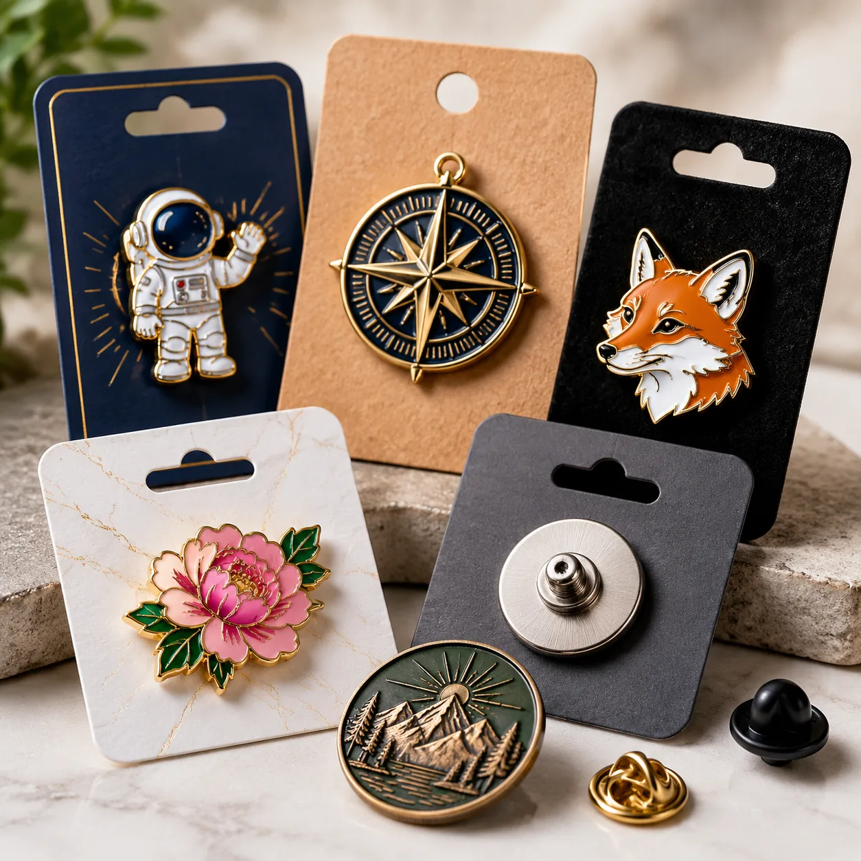 Top 5 Pin Backing Cards for Retail, Events and Mailers