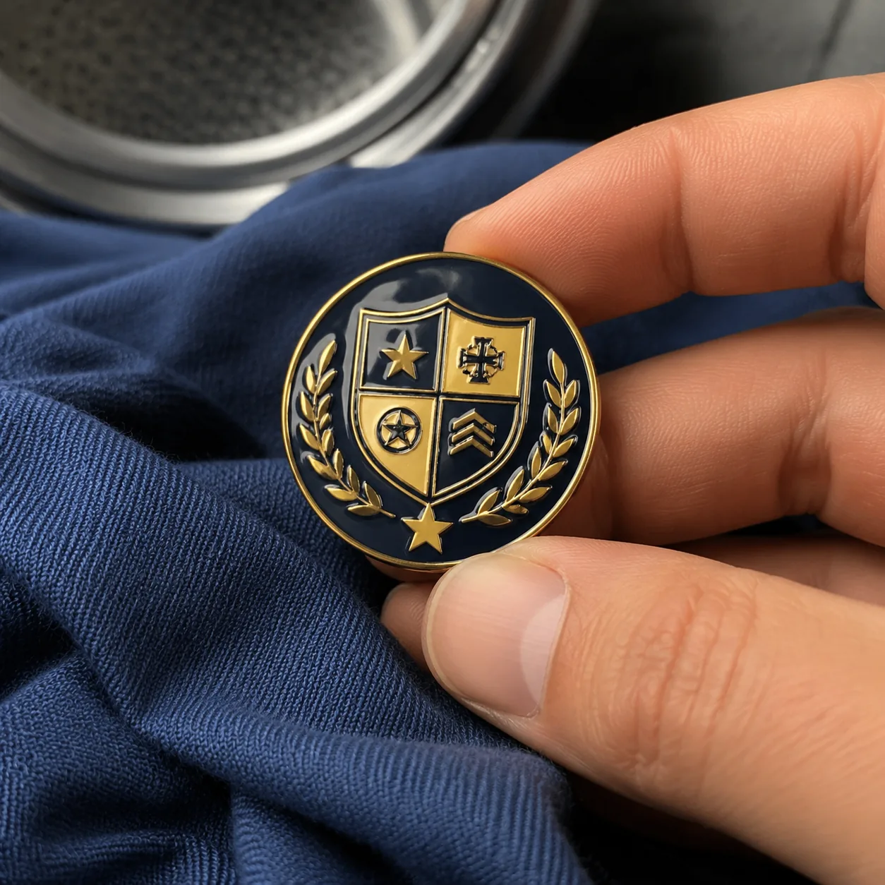 Uniform Patches That Survive Washing: A Buyer Scenario