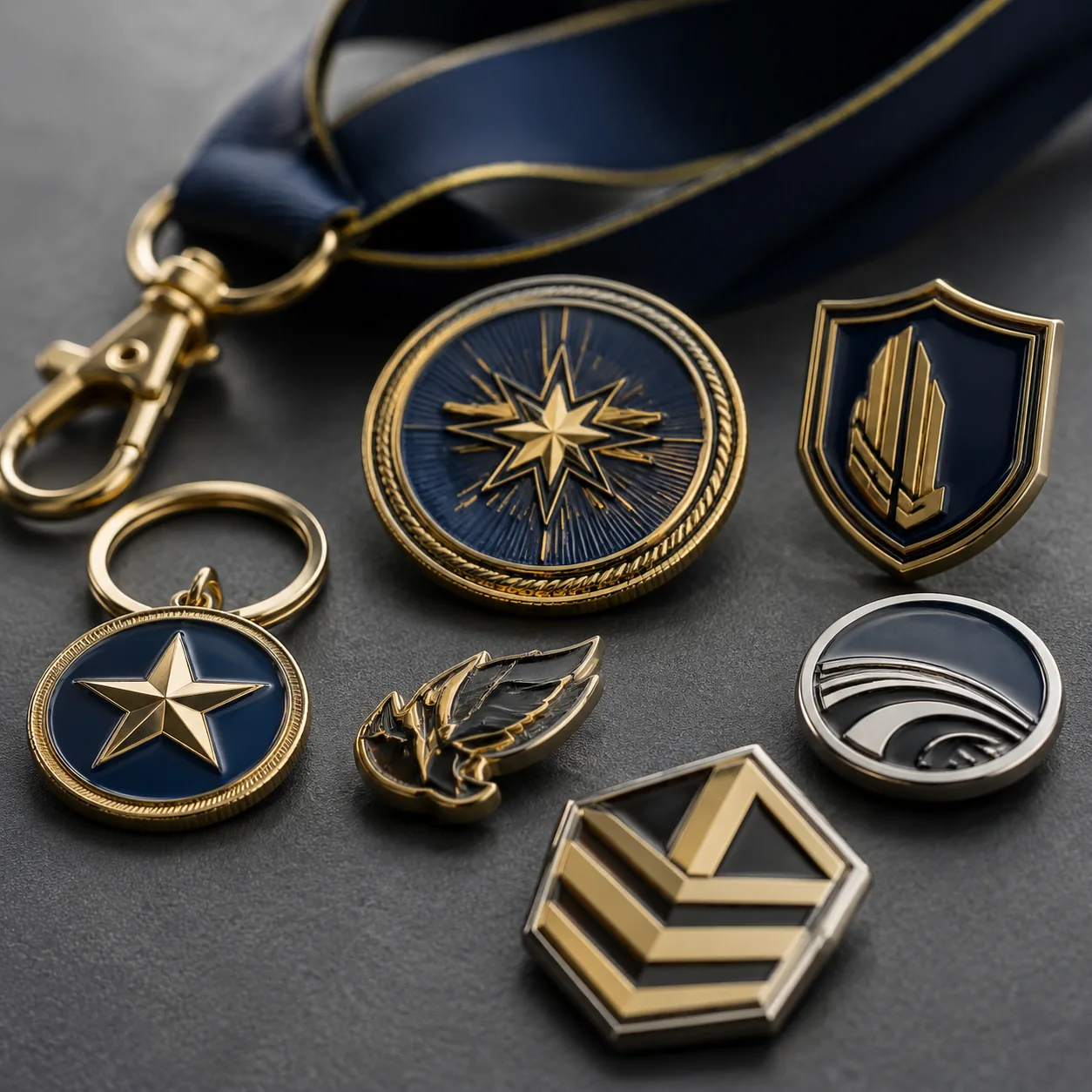 When One Promo Kit Must Include Pins, Coins and Lanyards